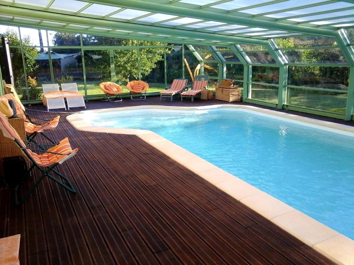 Chambre D'Hote Avec Piscine Couverte Coulaines Экстерьер фото